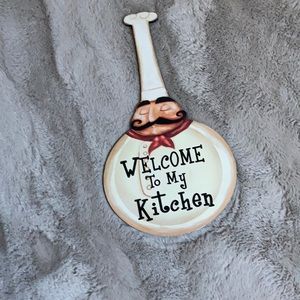Cute fat man wall hanging